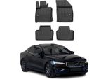2018-2024 Volvo V60 S60 Tappetini Tpe Nero 4 Pz
