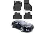 2020-2025 Audi A3 8Y Mild Hybrid Tappetini Tpe Nero 4 Pz