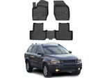 2002-2014 Volvo XC90 Tappetini Tpe Nero 3 Pz