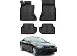 2013-2017 Bmw Serie 5 F10 F11 Xdrive Tappetini Tpe Nero 4 Pz