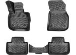 2003-2025 Kia Bongo Tappetini Personalizzabili Tpe Nero 4 Pz