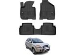 2009-2015 Hyundai Tucson Tappetini Tpe Nero 3 Pz