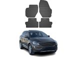 2008-2017 Volvo XC60 Tappetini In Gomma Nero 4 Pezzi