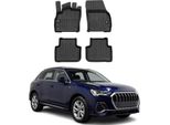 2018-2025 Audi Q3 Q3 Sportback Tappetini Tpe Nero 4 Pz