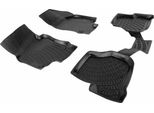 2004-2009 Seat Toledo Tappetini Personalizzabili Tpe Nero 4 Pz