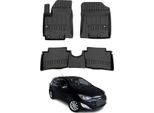 2008-2014 Hyundai I20 Tappetini Tpe Nero 3 Pz