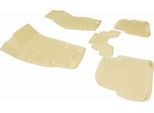 2009-2017 Tappetini Seat Ibiza Personalizzabili Tpe Beige 4 Pz