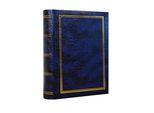Album, Rilegato, Cds 46100, Per 100 Foto In Formato 10 X 15 Cm, Con Descrizione, Classic, Blu Scuro
