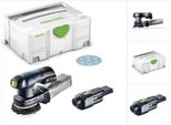 Festool Etsc 125 Li-Basic Levigatrice Orbitale A Batteria 18V In Valigetta Systainer + Adattatore Di Rete Aca 220-240/18V Ergo - Senza Batteria, Senza Caricabatterie