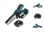 Makita Duc 150 G Motosega A Batteria 18 V 15 Cm Brushless + 1X Batteria 6,0 Ah - Senza Caricabatterie