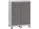 Mobile Da Giardino Toomax Woodys Xl Low 78 X 46 X 101 Cm Plastica Grigio Chiaro