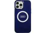 Audi Iml Big Logo Magsafe Custodia Iphone 13 Pro Max 6.7 Niebieski/Blu Marino Custodia Rigida Au-Imlmip13Pm-Q5/D2-Be