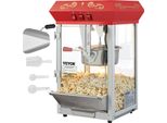 Vevor Macchina Per Popcorn Macchina Per Popcorn 850 W, Bollitore Da 8 Oz Per 48 Tazze Per Carico, Macchina Per Popcorn Per Il Piano Di Lavoro Con Vetro Temperato