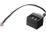 Helos 014164 Adattatore Helos 6P4C Spina Tae Nfn Presa Tripla