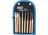 Set Di Punzoni Per Spine | 150 Mm | Incl. Scalpello + Punzone Centrale | 8 Pz.