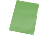 Q-Connect® KF00309 Manicotto Di Visualizzazione - A4, 120 Mym, Verde Grana, 100 Pezzi