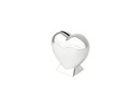 Salvadanaio Zilverstad Cuore Su Piede 43X90X87 Mm, 7280261