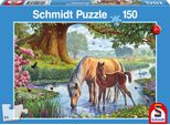 Schmidt Puzzle Cavalli Nel Fiume 150 Pezzi