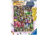 Ravensburger Pittura Per Numeri Trend Magic Bookshelf