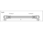Tubo Freno 163Mm Metzger Per Vw Transporter T4