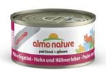 Almo Nature Natural - Huhn + Leber 70 Gx24