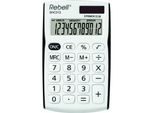 Rebell SHC312 Calcolatrice Tasca Calcolatrice Di Base Nero, Bianco