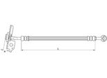 Tubo Freno 320Mm Metzger Per Santa FÉ