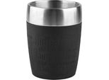 Tefal Travel Cup Tazza Da Viaggio Da 02 L - Nero/Non-Ruggine K3081314