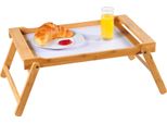 Kesper Vassoio Con Gambe Pieghevoli, 54,5 X 33 Cm, Bambù Kesper 77605