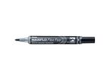 Pentel MWL5SBF-AX Marcatore Per Lavagna Bianca Pentel Maxiflo Flex-Feel, Nero