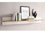 Mensola A Muro Clair 138Cm Bianco Lucido - Mensola Rovere Grandson Mensola A Muro