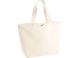 Westford Mill Organic Marina Xl Shopping Bag (2 Pezzi/Confezione) BC4528 (Taglia Unica) (Naturale)