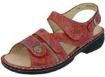 Finn Comfort, Sandalo Comfort Da Donna In Rosso, Taglia 42