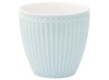 Greengate Latte Cup Mug Alice Light Blue Everyday Ta Pale Blue 300 Ml