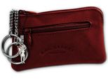 Bag Street Borsa Portachiavi Unisex In Vera Pelle Marrone 10X0,5X6Cm Con Ciondolo A Forma Di Fata D2OPJ900C