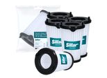 Filtro Interno Sillar 4× EF150 - Lavabile - Compatibile Con Aeg/Electrolux CX7/CX7-2 Ergorapido E Rapido - Set Di Filtri Di Ricambio