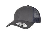 Cappellino Retro Trucker Snapback Flexfit - Antracite/Marino