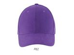 Sols 88100 | Six Panel Cap Buffalo / Berretto / Cappello - Colore: Viola Scuro - Taglia: Unica