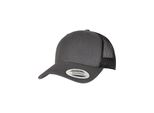Cappellino Retro Trucker Snapback Flexfit - Antracite / Nero