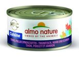 Almo Nature Cuisine - Thunfisch+Huhn+Schinken 70 Gx24