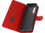 Flip Cover Portafoglio, Custodia In Ecopelle Per Samsung A52 / A52S - Rosso