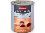 Animonda Grancarno Adult Sensitiv Pollo & Riso 800Gx6