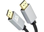 Helos 288446 Cavo Di Collegamento Helos Displayport 8K Nero