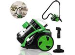 Tolletour Aspirapolvere Senza Sacco Aspiratore Ciclonico 3 Punte Filtro Hepa 3L 900W