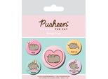 Pusheen - Distintivo "Nah"" Set Di 5 - Metallo PM867 (Taglia Unica) (Colorato)"