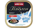 Animonda Vom Feinsten Adult Con Manzo In Salsa Di Latte 100Gx32