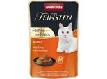 Animonda Vom Feinsten Adult Delicacies Con Filetti Con Anatra E Tacchino 85Gx18