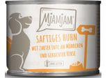 Mjamjam Di Pollo Succulento Con Anatra Tenera Con Carote E Miglio Cotto 200 G