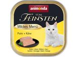Animonda Vom Feinsten Adult Menu Mite Tacchino E Formaggio 100Gx32