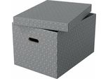 Esselte 628287 3 Esselte Home Aufbewahrungsboxen 50,0 L Grau 35,5 X 51,0 X 30,5 Cm